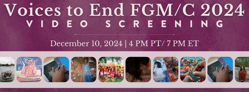 Voices to End FGM/C 2024 Cohort Video Screening