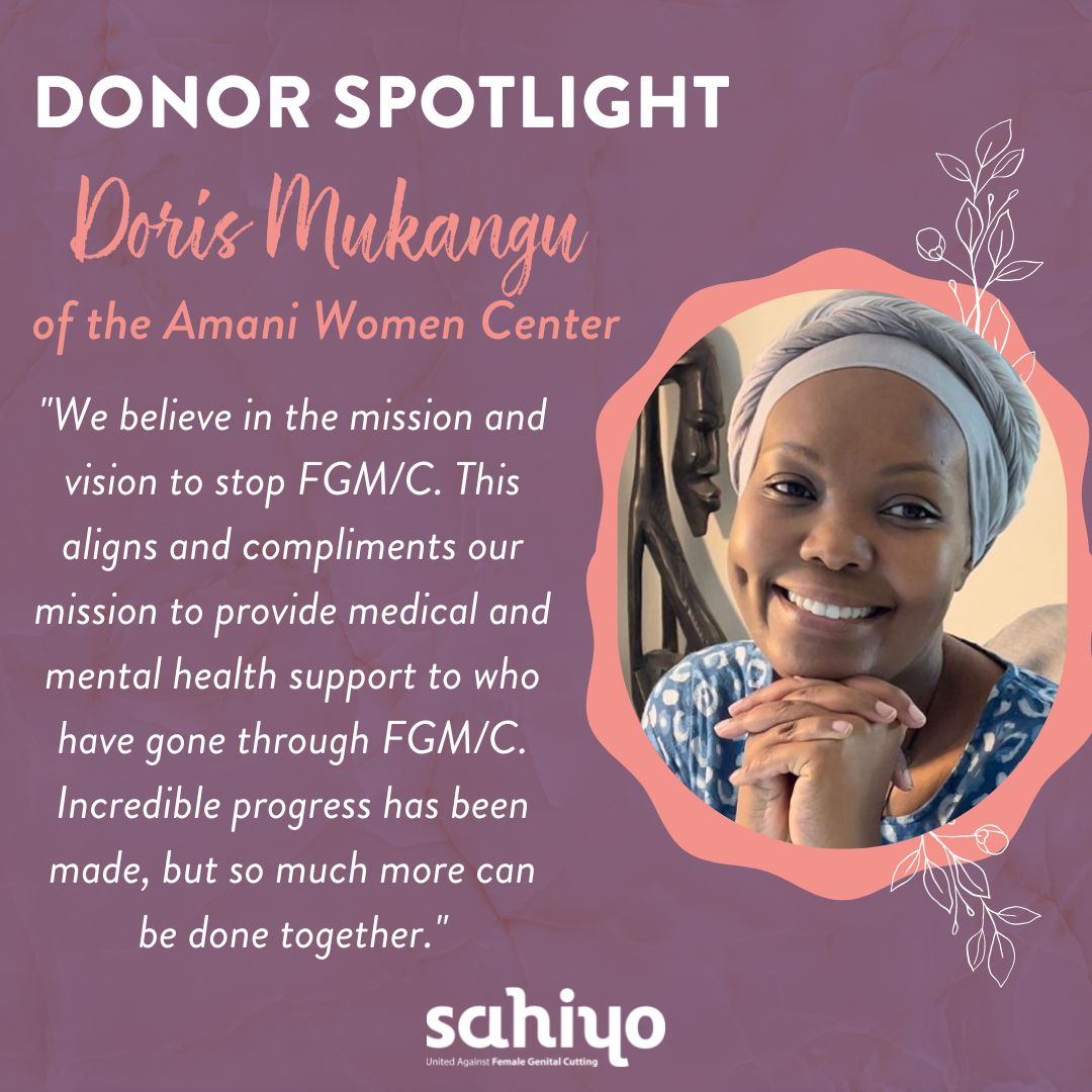 Sahiyo’s International Women’s Day Celebration & Silent Auction Donor Spotlight: Doris Mukangu of the Amani Women Center