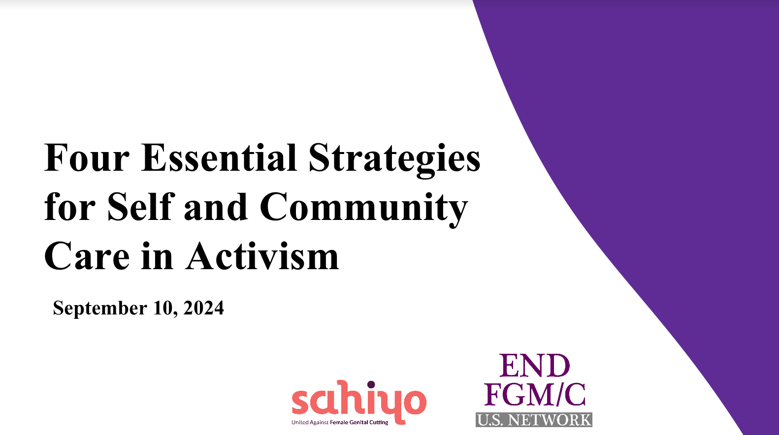 Reflecting on The 4 Essential Strategies for Self and Community Care in Activism Event with Farzana Doctor 