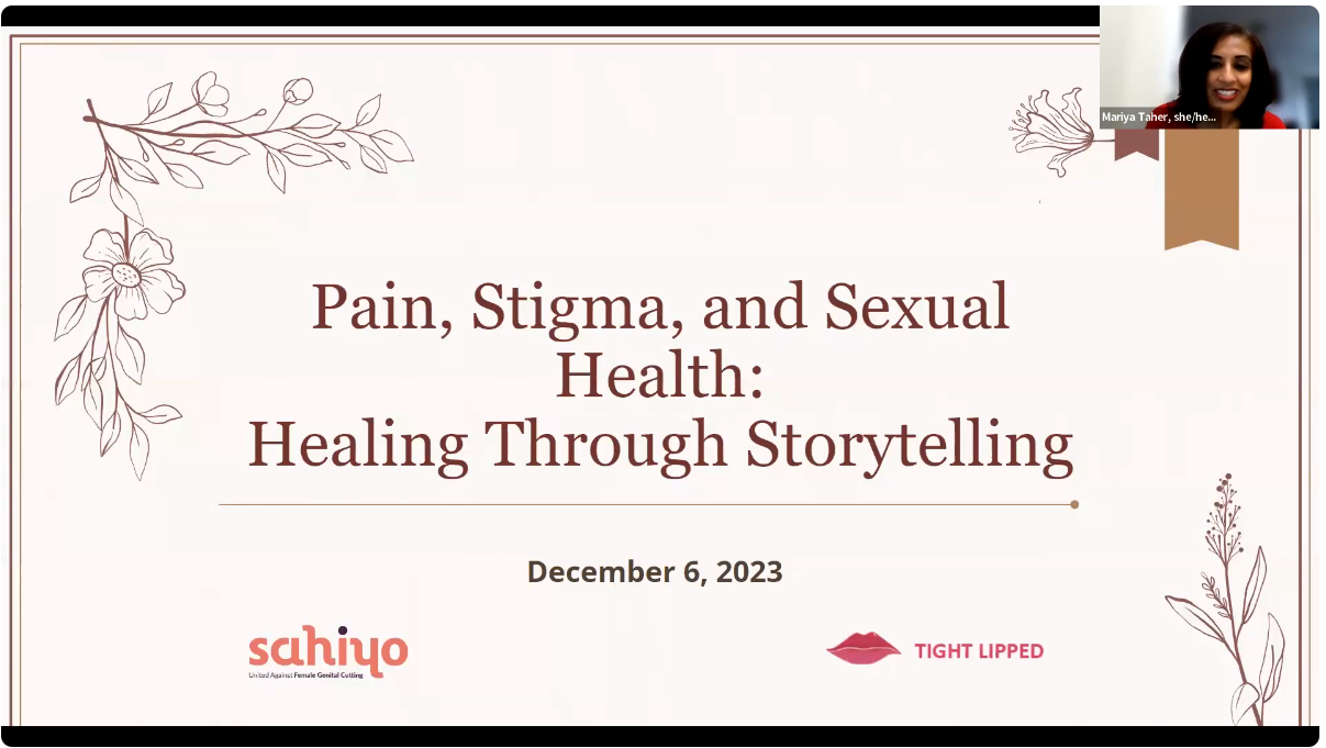 Insights from Sahiyo and TightLipped's Collaborative Webinar